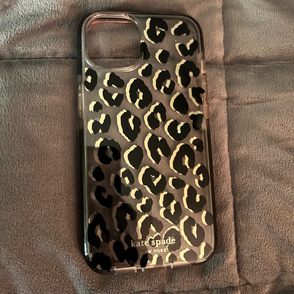 Kate spade cheetah iPhone 13 case